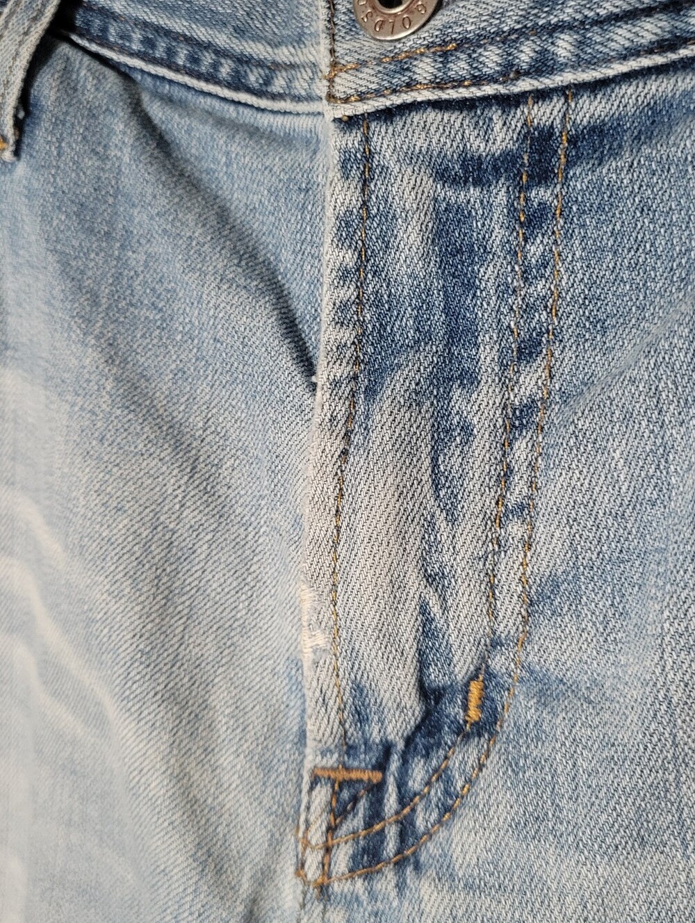 Adriano Goldschmied | #1794 Everett Slim Straight Jeans Light Wash Classic 33x34 - Picture 3 of 7